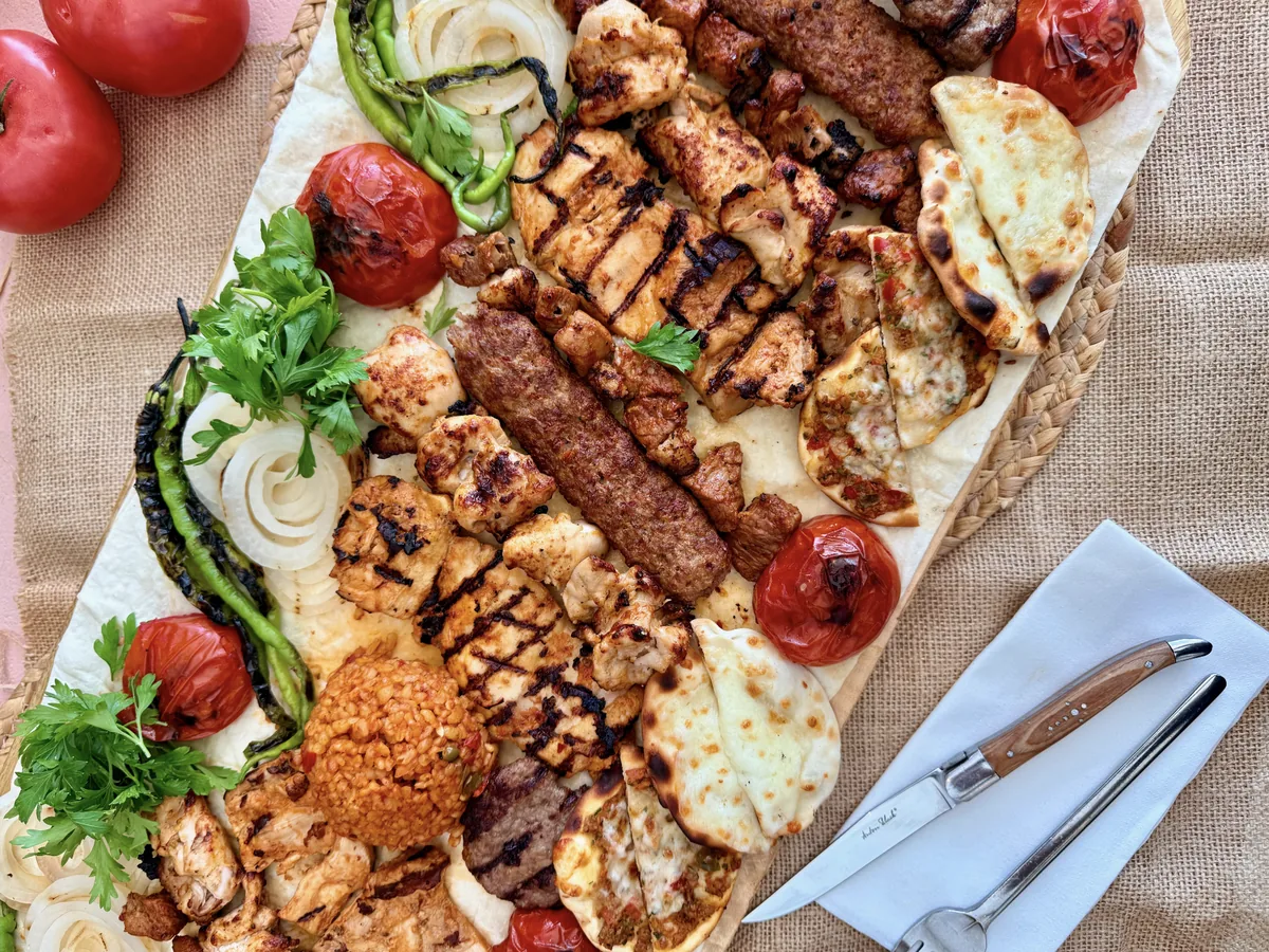 Mixed Turkish Kebabs