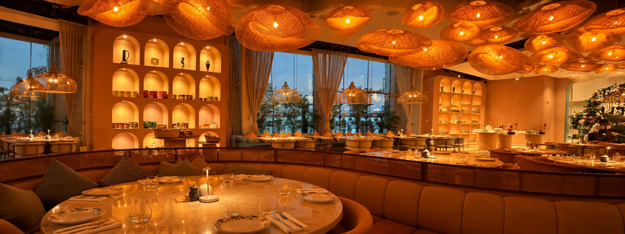 Turkish dishes at AVLU