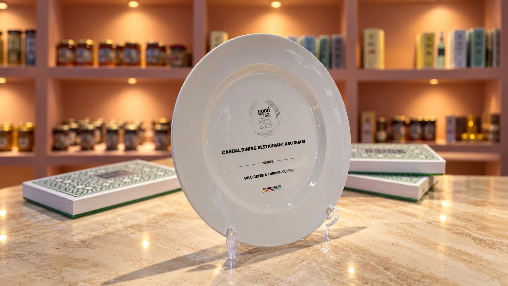 Signature dishes plated at AVLU