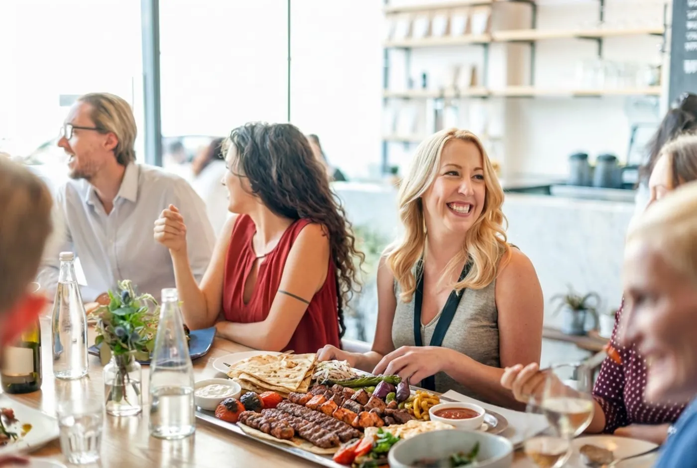 Group Dining setup at AVLU